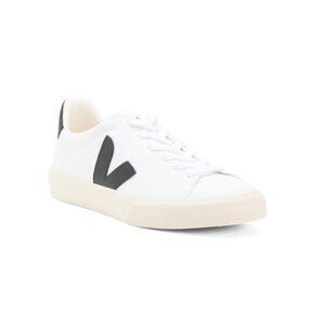 VEJA White/Black Made In Brazil Canvas Campo Sneakers